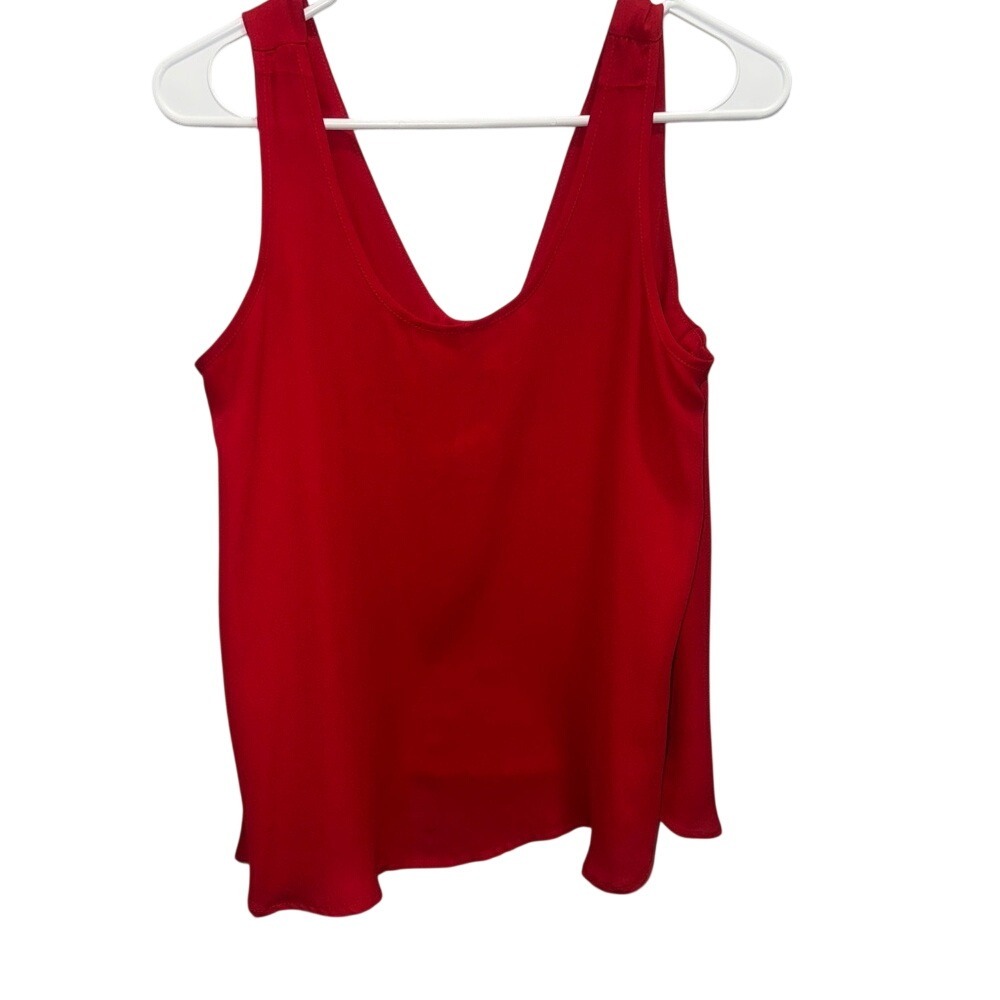 Charming Charlie Red Sleeveless Tank Top
